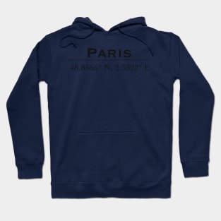 Paris coordinate Hoodie